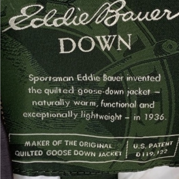 Eddie Bauer Goose Down Quilted Jacket ~ LIKE NEW ~      size Small - Picture 4 of 12